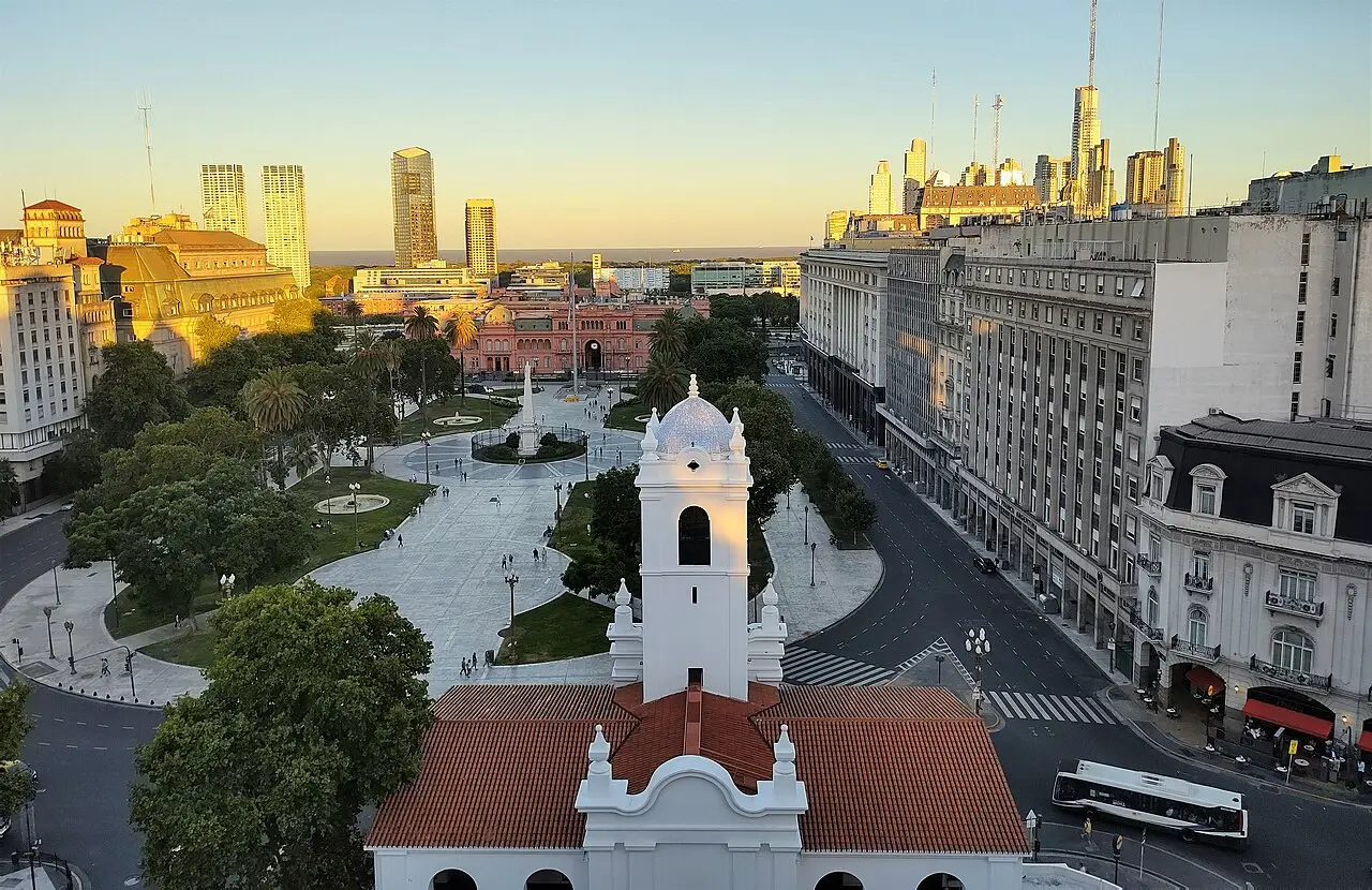 Plaza de Mayo y Casa Rosada